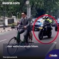 Harganya Fantastis, Motor Pengawal Ridwan Kamil saat Bersepeda Jadi Sorotan