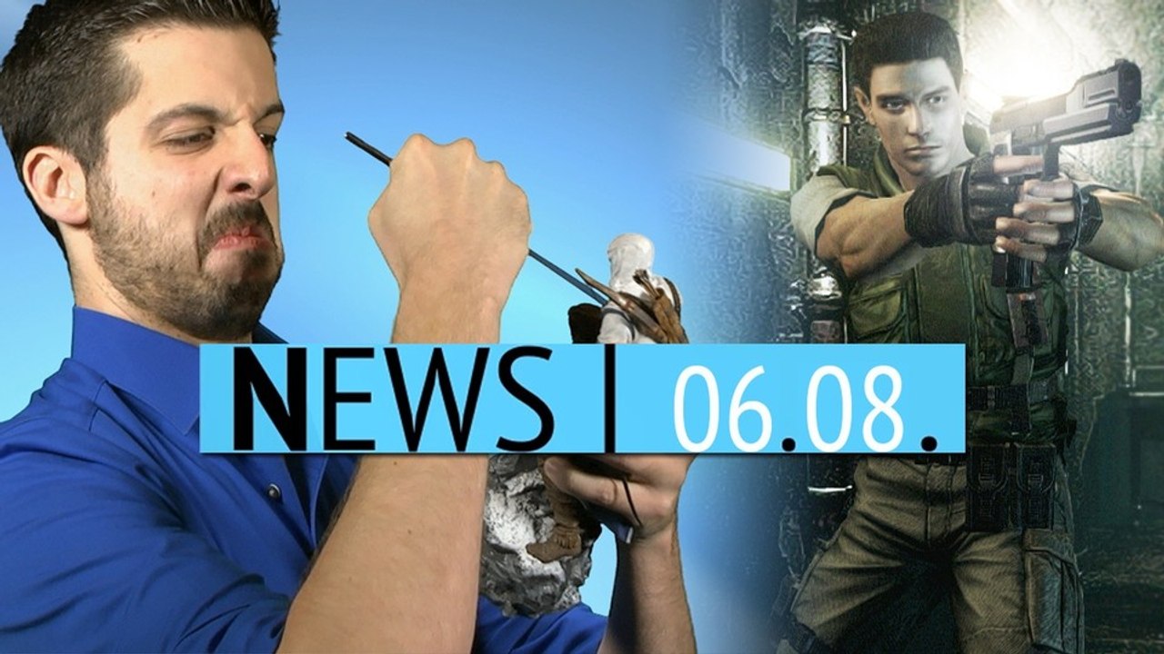 News - Mittwoch, 6. August 2014 - Resident Evil kommt 2015, Assassin's Creed Rogue noch dieses Jahr