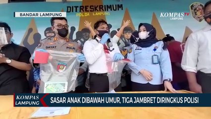 Sasar Bocah, Tiga Jambret Ponsel Diringkus Polisi