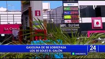 Conductores perjudicados por el alza del precio de la gasolina