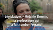 Législatives – Mélanie Thomin, la professeure qui a fait tomber Ferrand