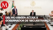 José Manuel del Río Virgen regresa al Senado tras su liberación