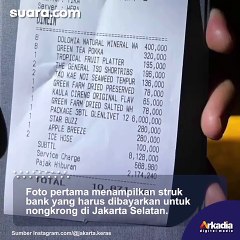 Viral Struk Biaya Nongkrong Anak Jaksel vs Anak Jakarta Utara, Mahalan Mana?