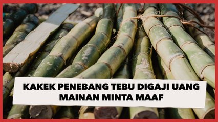 Kakek Penebang Tebu Digaji Uang Mainan Minta Maaf, Netizen: Kena Prank Apa Dipaksa Bohong?