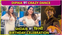 Dipika Kakar Crazy Dance | Shoaib Ibrahim's 90's Theme Birthday Celebration