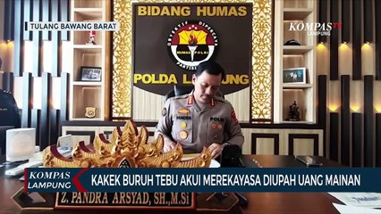 Kakek Buruh Tebu Akui Rekayasa Diupah Uang Mainan