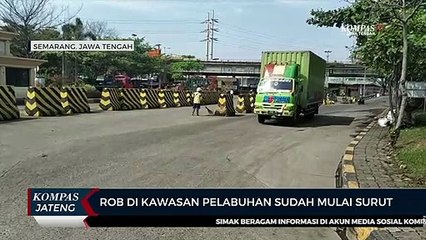 Télécharger la video: Rob di Kawasan Pelabuhan Tanjung Emas Semarang  Sudah Mulai Surut