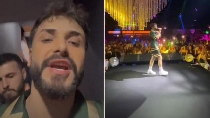 Şarkıcı Sefo, müzik yasağının başlamasına yarım saat kala valilik talimatıyla sahneden indirildi