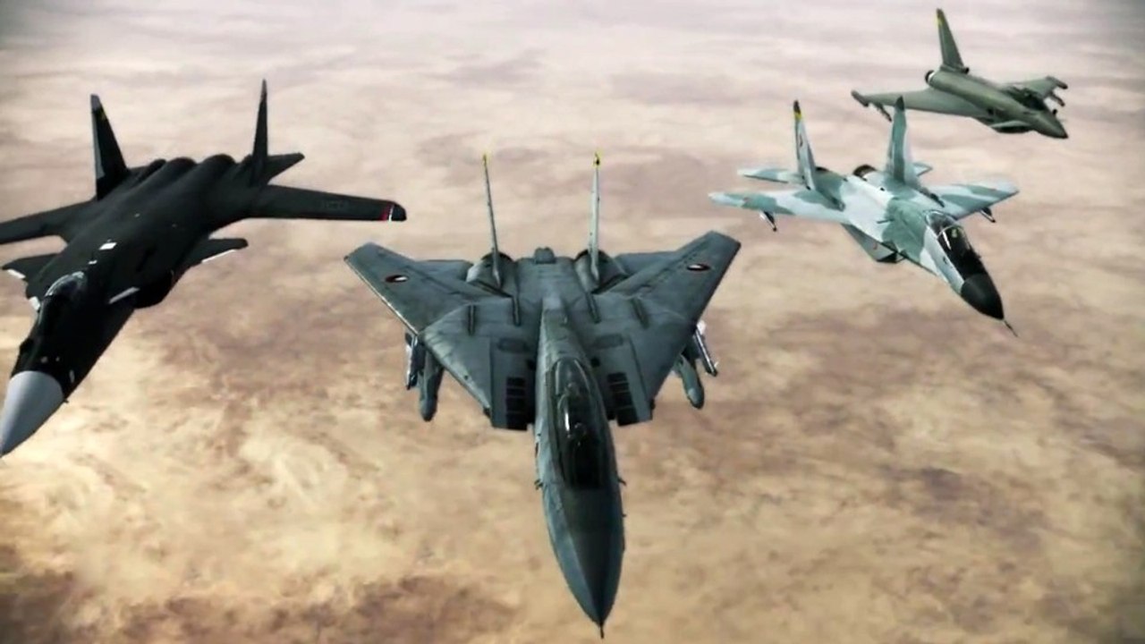 Ace Combat Infinity - Gameplay-Trailer zum Update #3