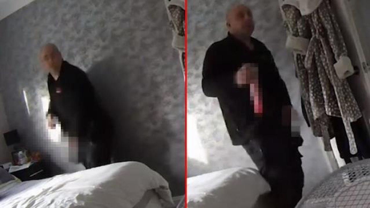 Kadınların yatak odasına kamera yerleştiren sapık tesisatçı, baltayı