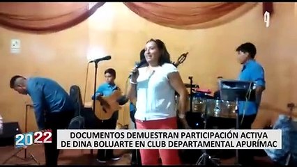 下载视频: Dina Boluarte: documentos demostrarían que vicepresidenta participó activamente en Club Apurímac