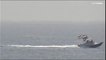 شاهد: مواجهة بين البحرية الأمريكية وسفن الحرس الثوري الإيراني قبالة مضيق هرمز