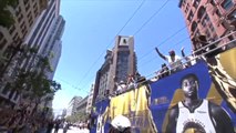 San Francisco celebra a lo grande su título de NBA