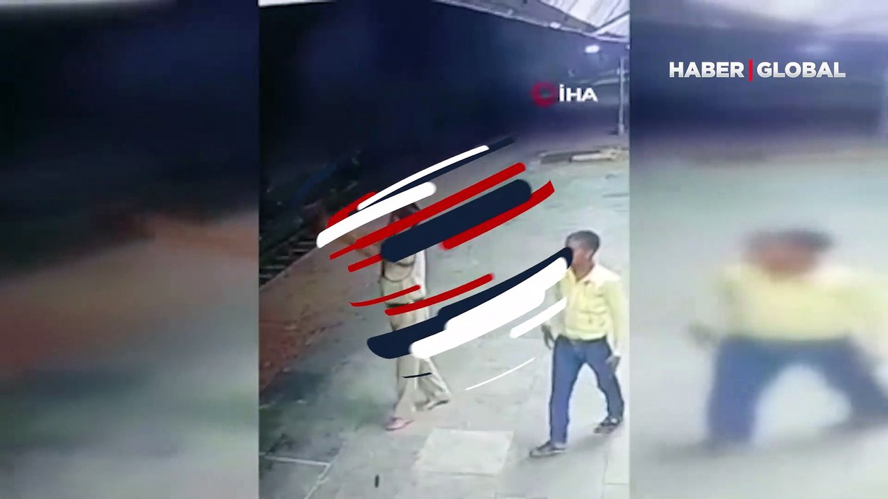 Raylardan geçen yaşlı kadın ölümden döndü