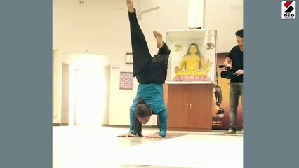 5 મિનીટ સુધી એક પગે ઉભી રહી શકતી યોગીની ઓફ વર્લ્ડ ભારતી સોલંકી