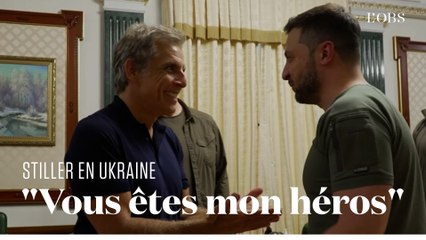 Ben Stiller rencontre Volodymyr Zelensky à Kiev