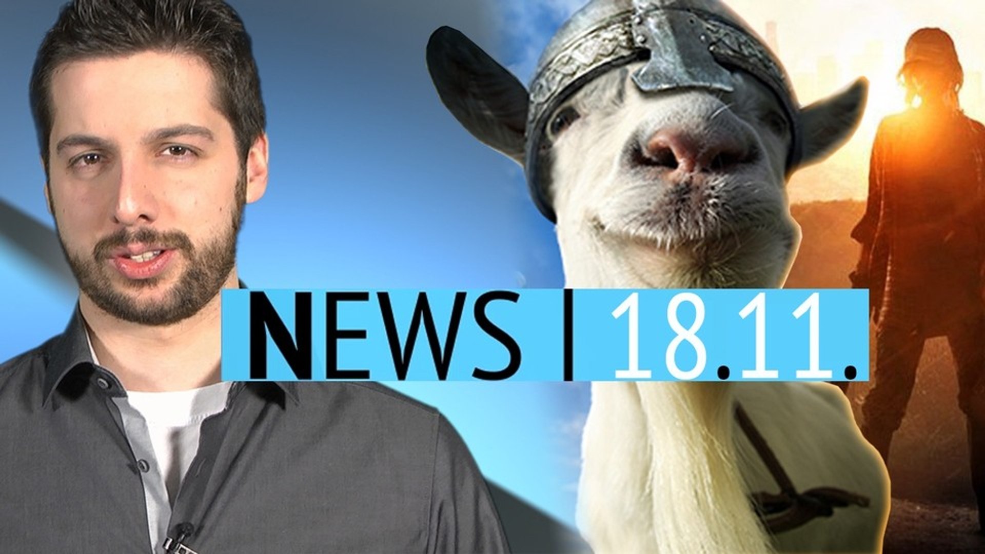 ⁣News - Dienstag, 18. November 2014 - Goat Simulator wird Gratis-MMO & Bilder-Leak aus Game of Th