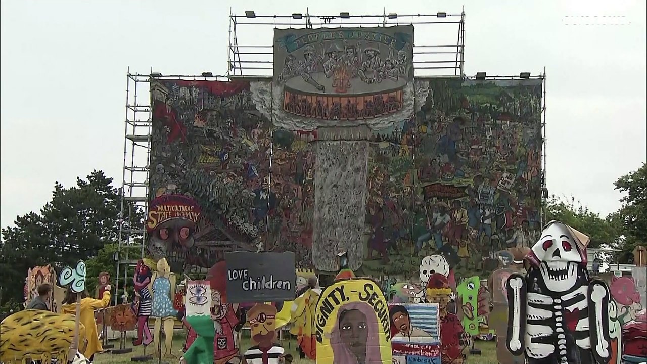 Documenta 15: antisemitisches Bild wird verhüllt und nicht abgehängt