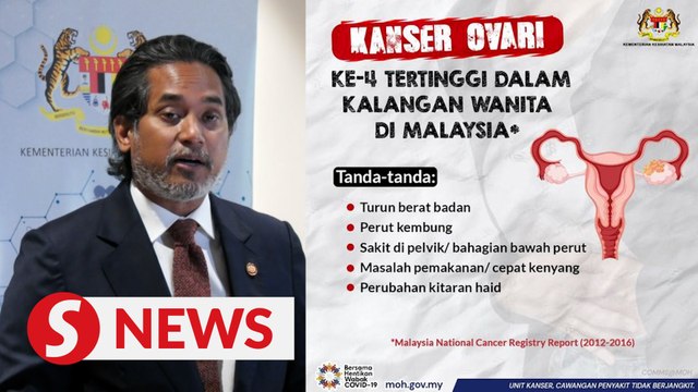 Early stage symptom awareness needed to detect ovarian cancer, says Khairy