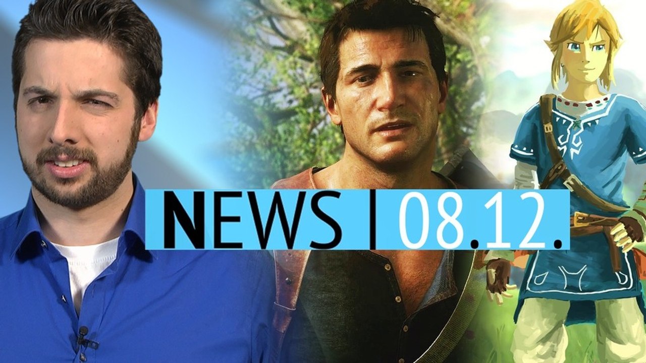 News - Montag, 8. Dezember 2014 - Gameplay aus Zelda Wii U & Uncharted 4; Final-Fantasy-Fans getrollt