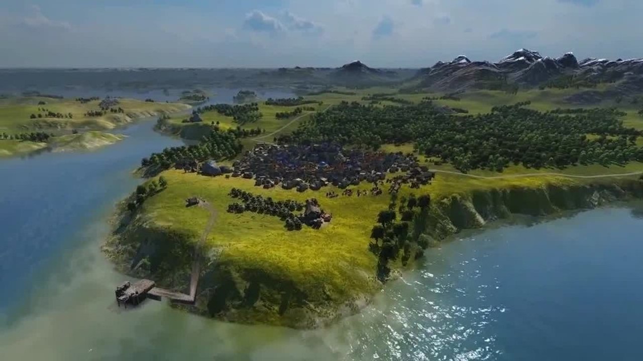 Grand Ages Medieval - Ingame-Trailer zeigt die Spielwelt des Strategietitels