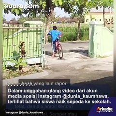 Izin Terlambat Ambil Rapor ke Guru, Alasan Siswa Ini Malah Bikin Terharu