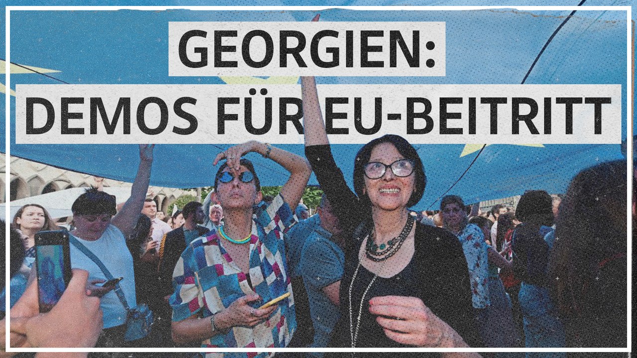 Demonstrationen für EU-Beitritt: 'Wir wollen keine Sklaven eines Oligarchen sein'