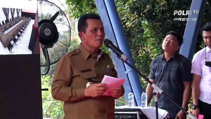 Peletakan Batu Pertama Pembangunan Gedung Dit Reskrimsus Polda Kepri