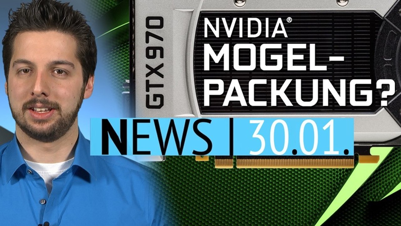 News - Freitag, 30. Januar 2015 - Mogelpackung Geforce GTX 970; LEGO Jurassic World & Avengers angekündigt