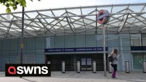 London King's Cross eerily quiet as commuters avoid the strikes