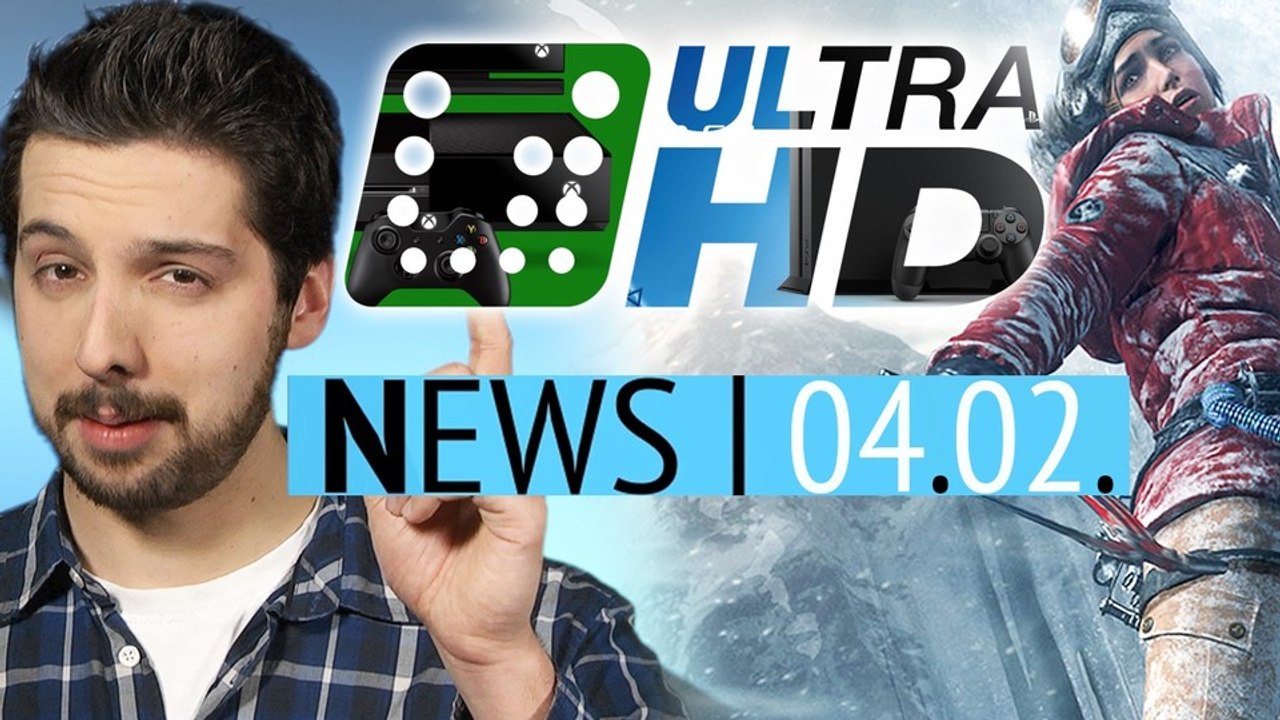 News - Mittwoch, 4. Februar 2015 - Xbox One & PS4 mit 4K-Auflösung & Rise of the Tomb Raider in Sibirien