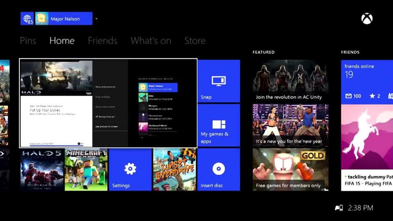 Xbox One - Februar-Update im Trailer vorgestellt