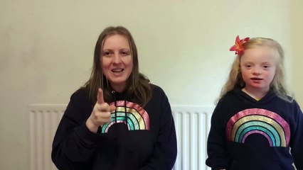 Watch the award winning Mum teach the language of Makaton