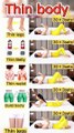 Thin body  weight loss exercise