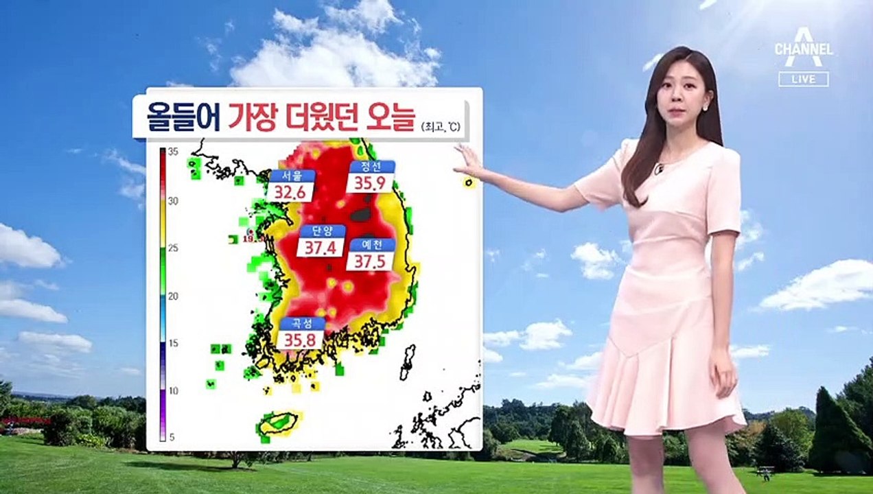 [날씨]내일도 푹푹 찌는 더위…모레 전국 장맛비