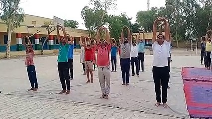 Watch Video: अंतरराष्ट्रीय योग दिवस पर किया योगाभ्यास