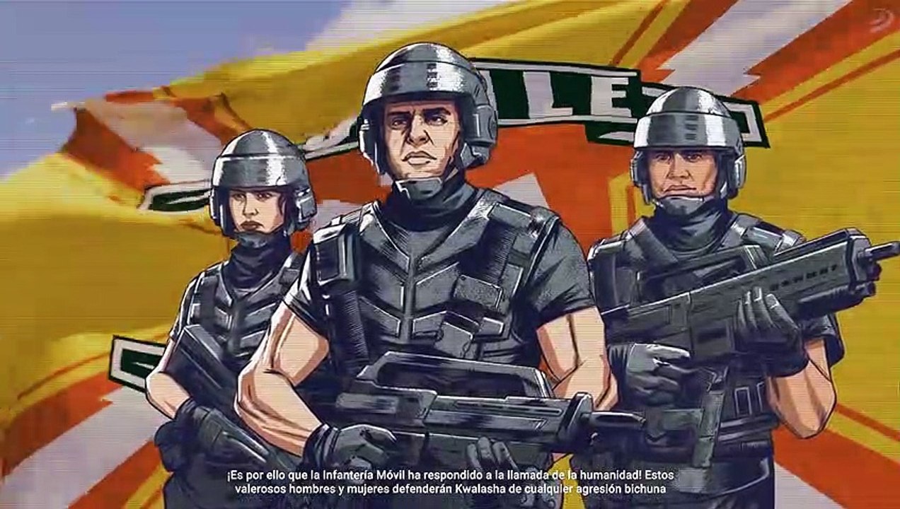 Gameplay de Starship Troopers - Terran Command, una adaptación a la altura