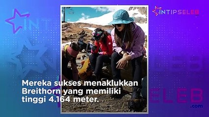 GOKIL! Lee Si Young Cetak Rekor Dunia Saat Panjat Gunung
