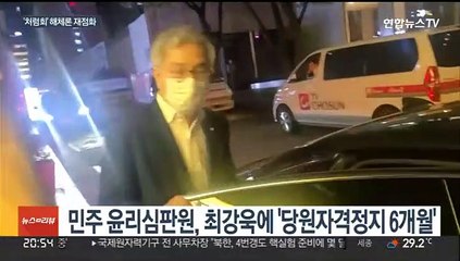 '최강욱 중징계'에 '처럼회' 해체론까지…민주당 쇄신론 탄력받나