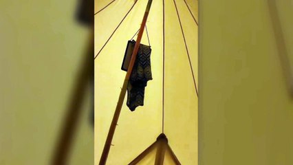 Taking shelter from the storm. Video: Amber Miller