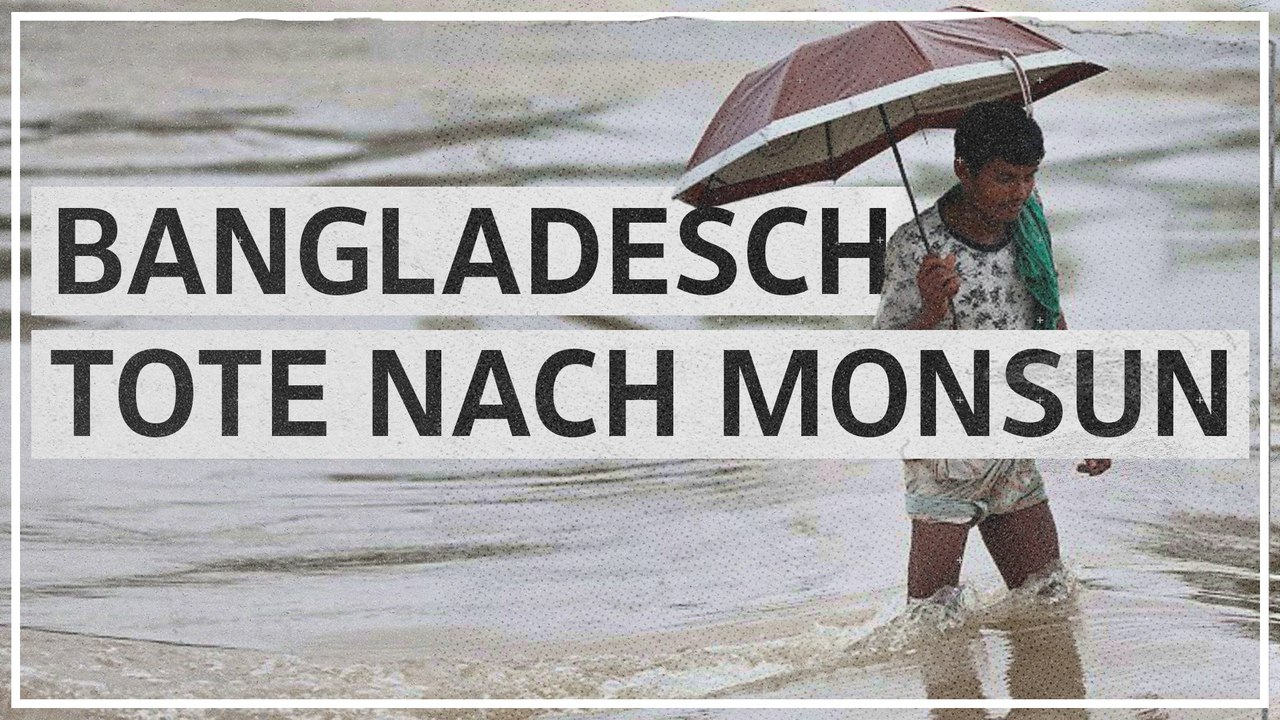Monsun fordert Menschenleben in Südasien