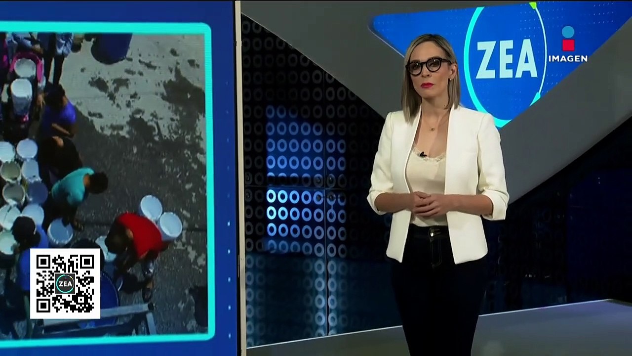 Habitantes de Monterrey hacen largas filas para acarrear agua