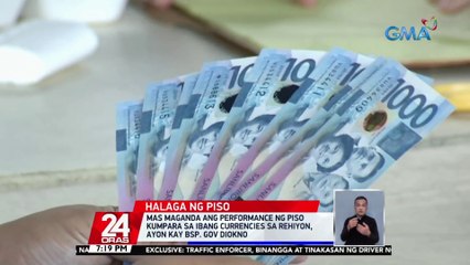 Peso-dollar exchange ngayong June 21, nagsara sa P54.26 = $1 | 24 Oras