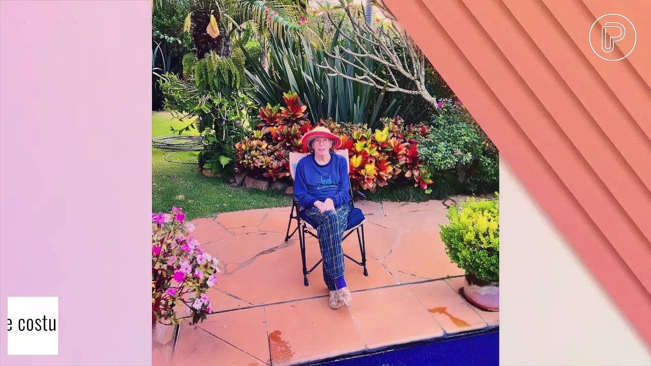 Rita Lee exibe cabelos curtos pela 1ª vez após tratamento contra câncer. Foto!