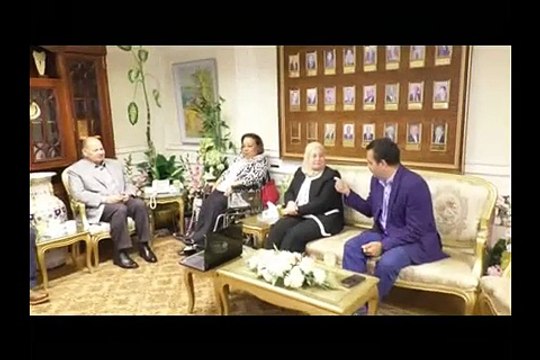 محافظ أسيوط يلتقى رئيس لجنة الإعاقة بالمجلس القومى للمرأة