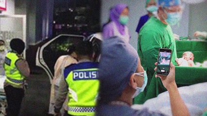 Menegangkan, Polisi Selamatkan Seorang Ibu yang Melahirkan