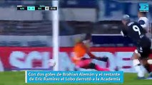 Con dos goles de Brahian Alemán y el restante  de Eric Ramírez el Lobo derrotó a la Academia