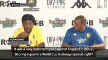 Ronaldinho and Seaman recall famous R10 strike
