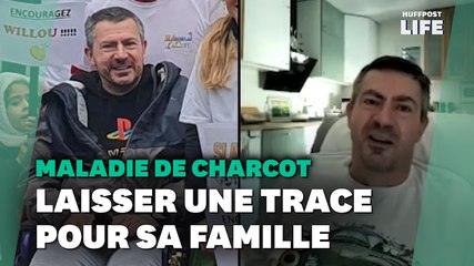 Atteint de la maladie de Charcot, William se filme pour "laisser une trace"