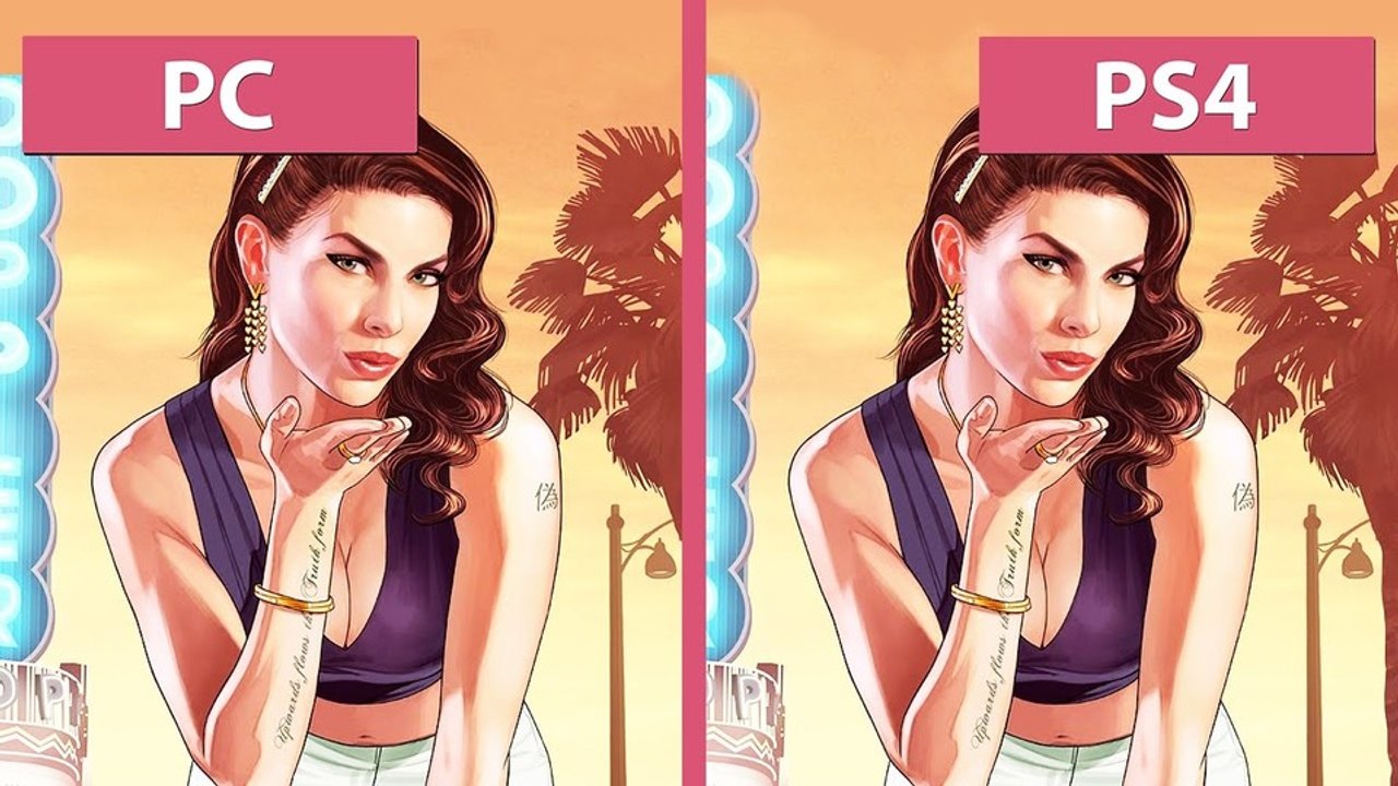 GTA 5 - PC und PS4 im detaillierten Grafikvergleich